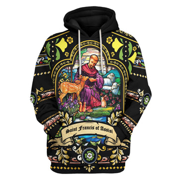 Tracksuit Tops Pullover Sweatshirt St. Francis of Assisi 3D Apparel