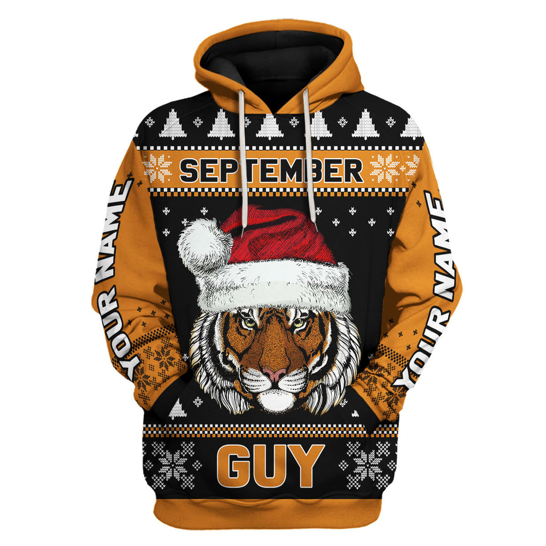 CustomsPig Personalized Hoodie September Guy All Over Printed
