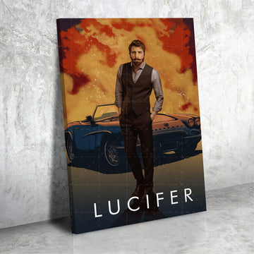Personalized Canvas Lucifer