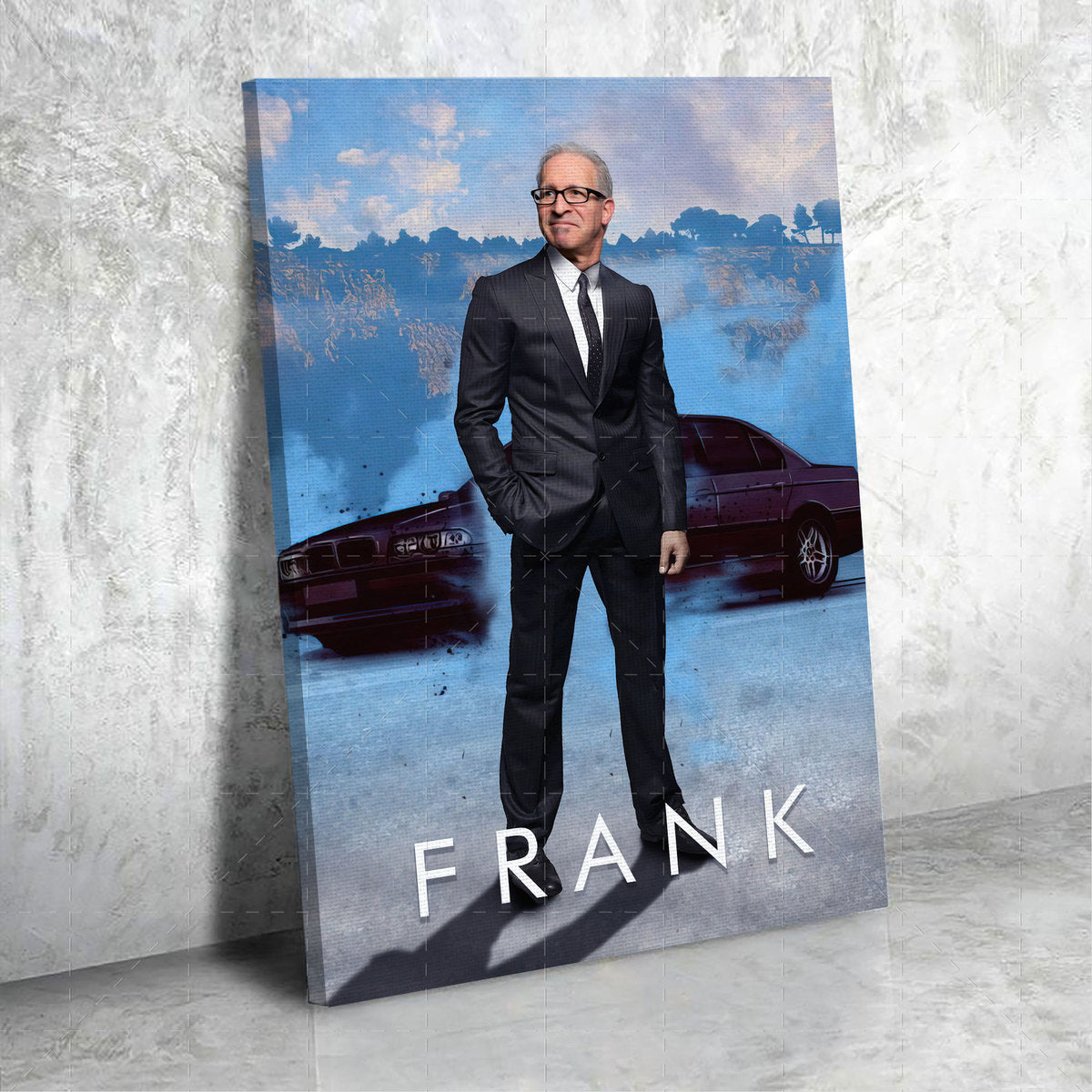Personalized Canvas Frank The Transporter