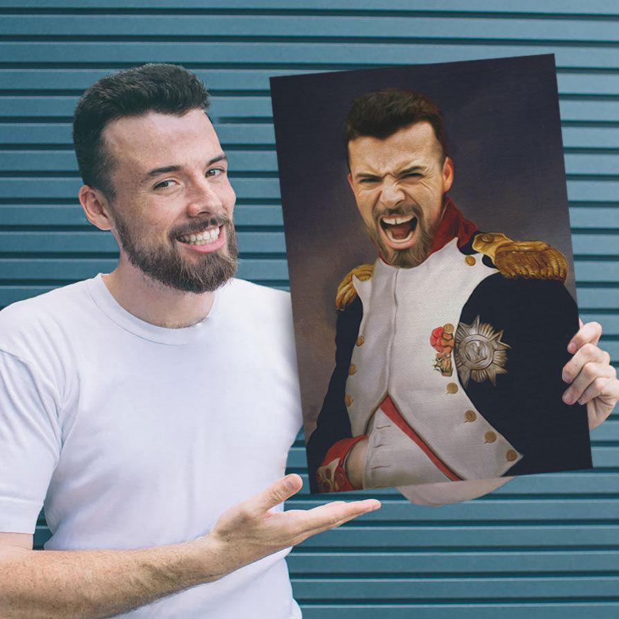 Personalized Canvas Napoleon