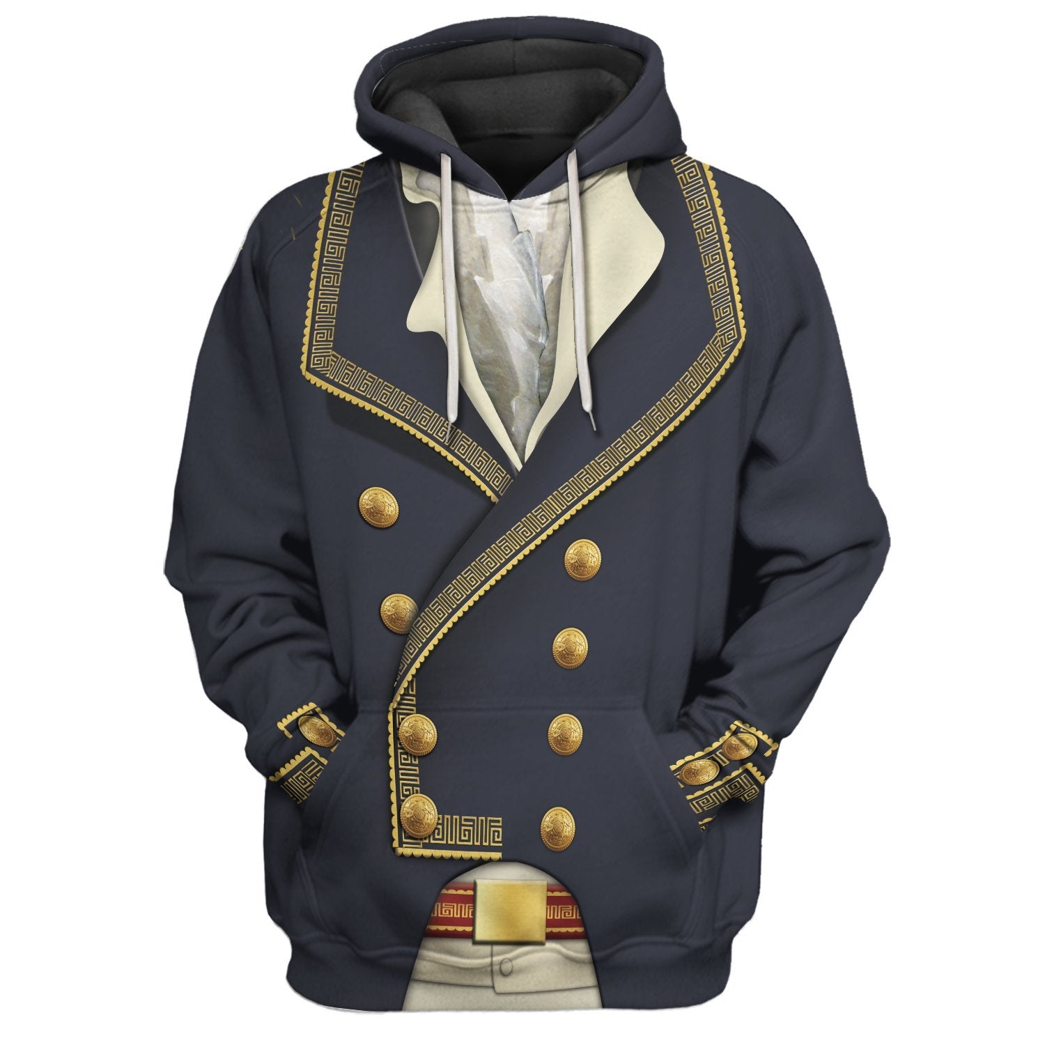 Marquis De Lafayette Fleece Hoodie / S Vn110