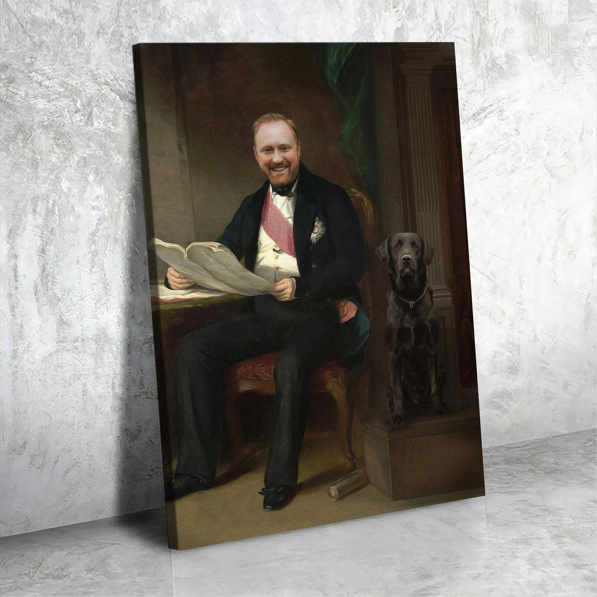 Personalized Canvas Henry Pottinger Royal Portraits, Renaissance
