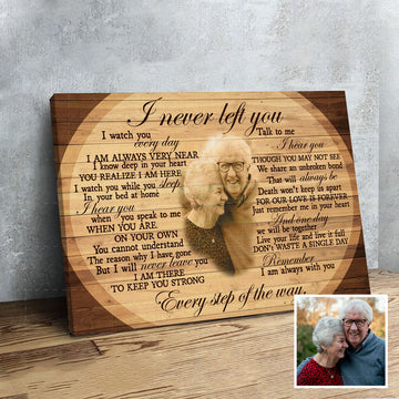 Personalized Canvas - I Never Left You Memory Loss