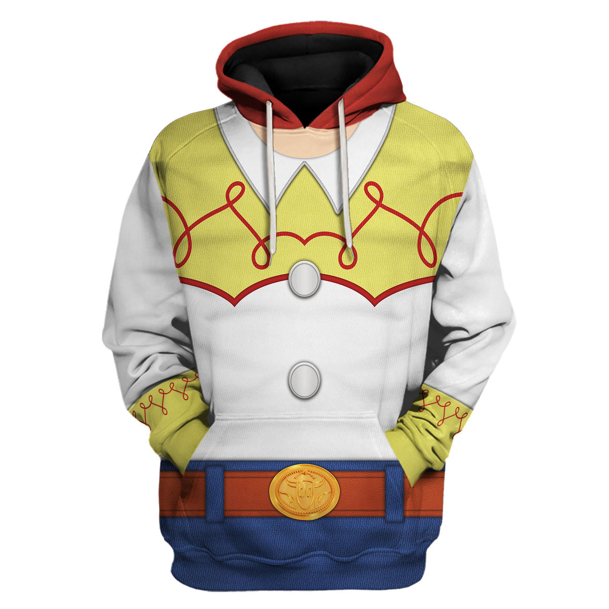 CustomsPig Jessie Costumes Hoodie Sweatshirt T-Shirt Tracksuit