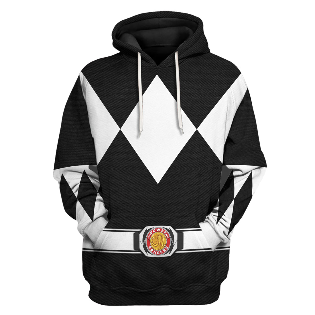 Black Ranger Mighty Morphin Power Rangers Cosplay Tracksuit