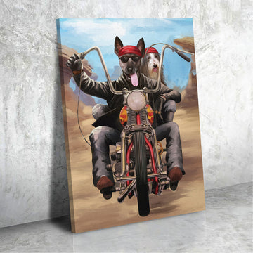 Personalised Pet Canvas - Ghost Rider