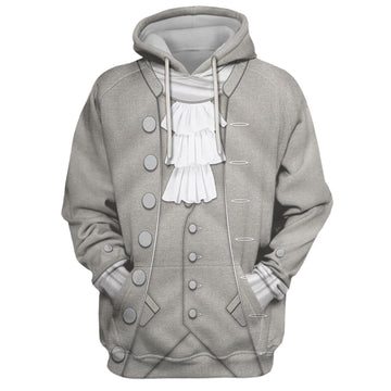 Benjamin Franklin Hoodie / S Qm483
