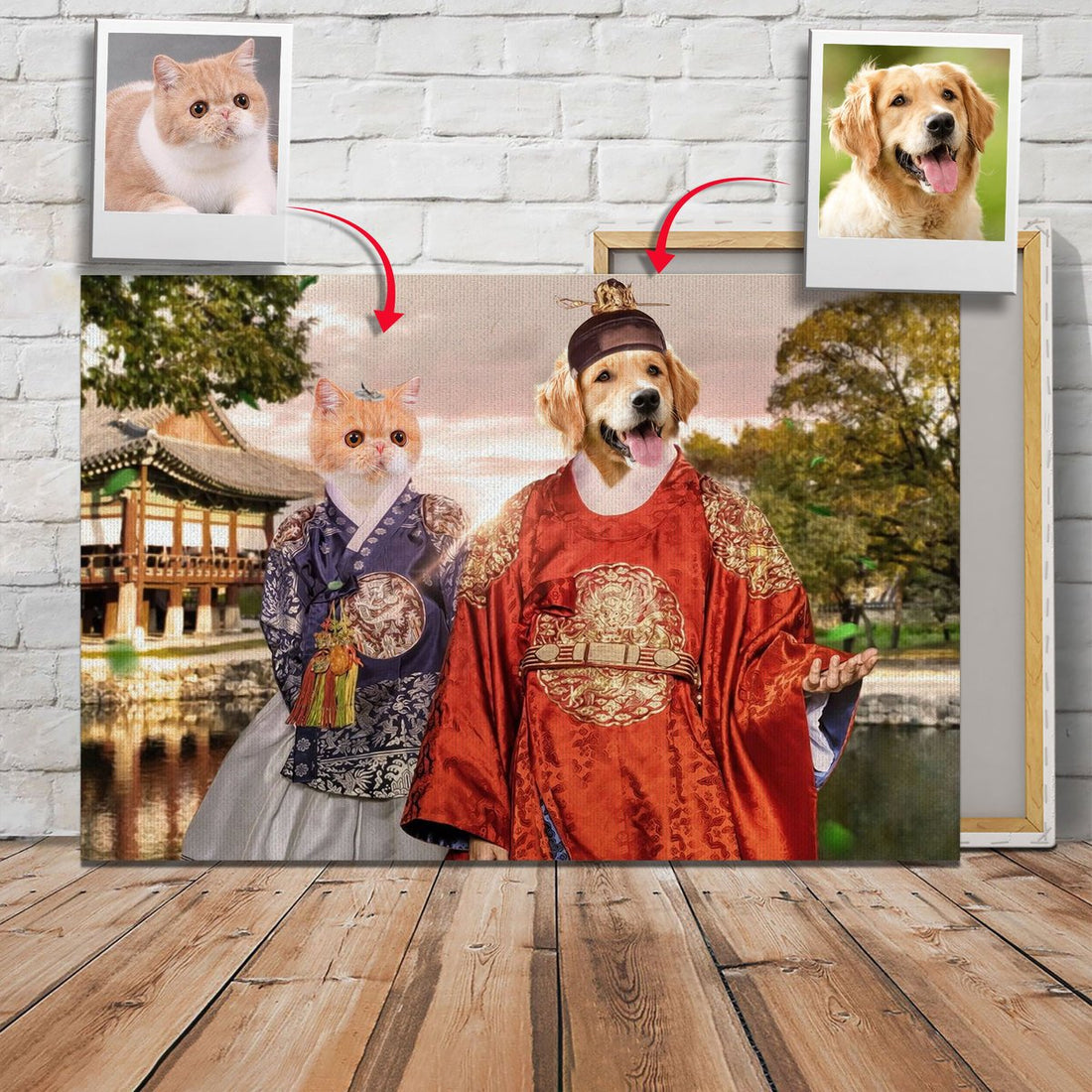 Korean Traditional Costume - Custom Pet Canvas