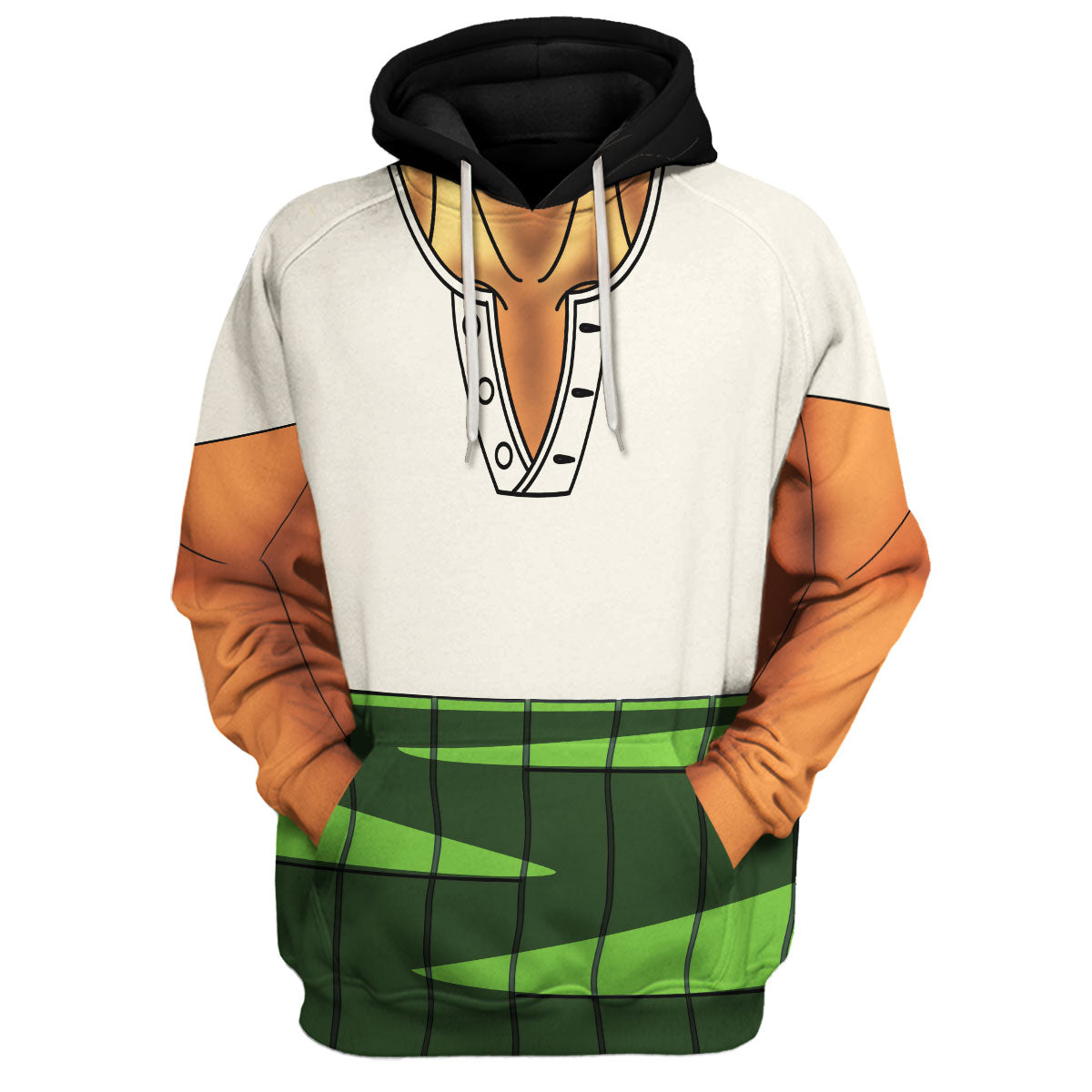 CustomsPig Roronoa Zoro Costumes Hoodie Sweatshirt T-shirt Tracksuit