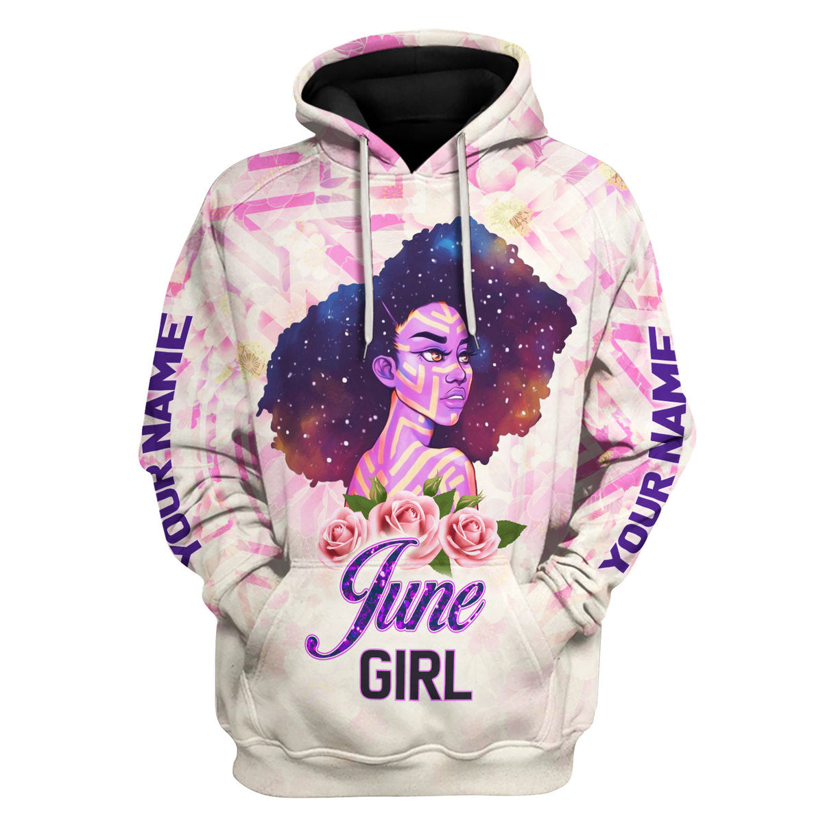 CustomsPig Personalized Tops June Girl All Over Printed