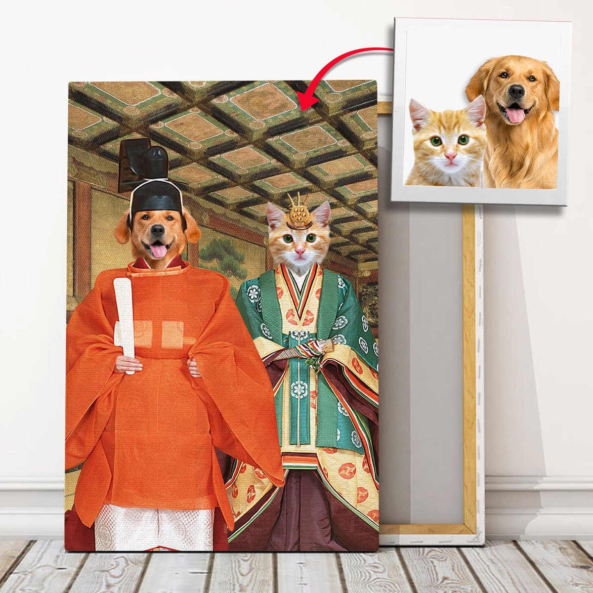 Japan Empire - Custom Pet Canvas