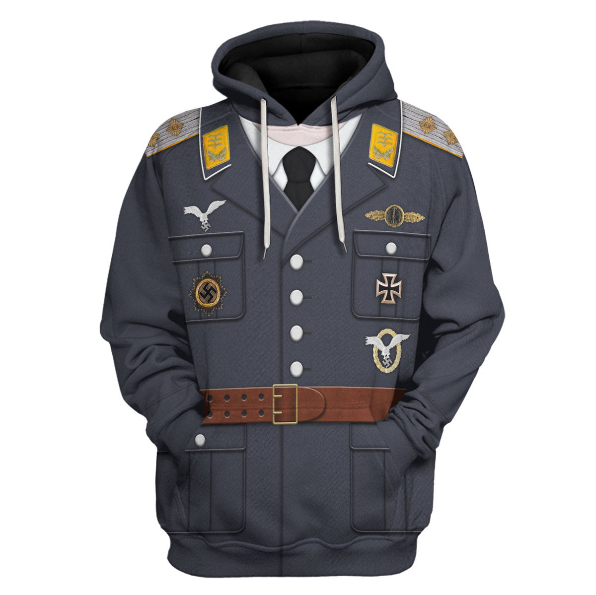Service Uniform Of A German Air Force (Luftwaffe) Captain, World War 2 Historical Tracksuit