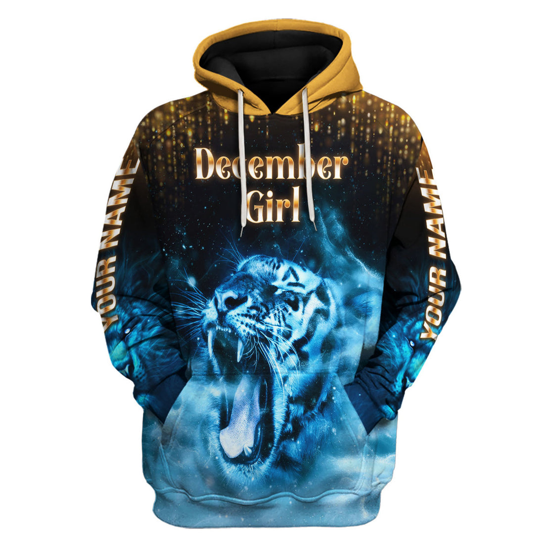 CustomsPig Personalized  Tops  As A December Girl All Over Printed