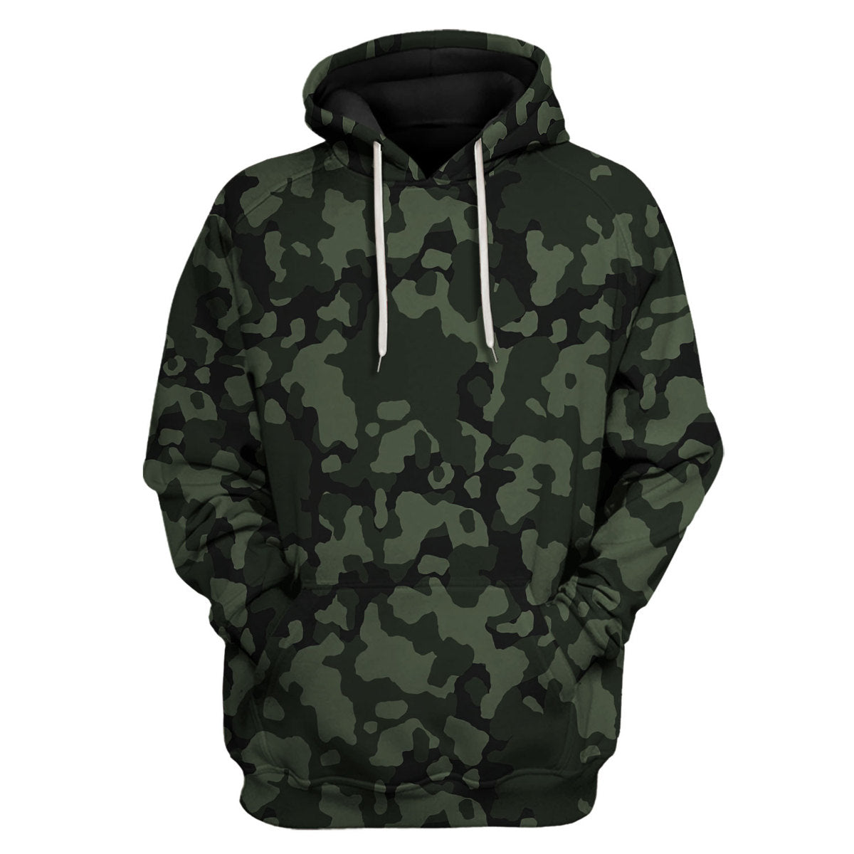 CustomsPig Flecktarn Darkgreen Costumes Hoodie Sweatshirt T-Shirt Tracksuit