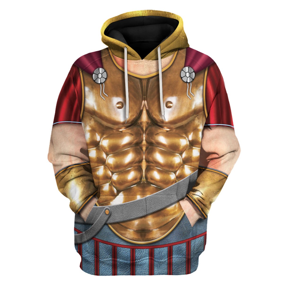 Spartan Hoplite Armour Hoodie / S Hp157