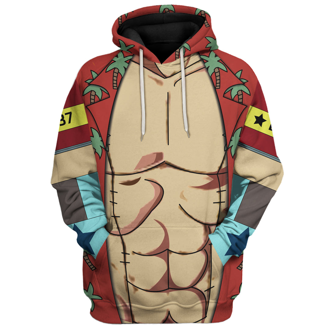 CustomsPig Franky Costumes Hoodie Sweatshirt T-shirt Tracksuit