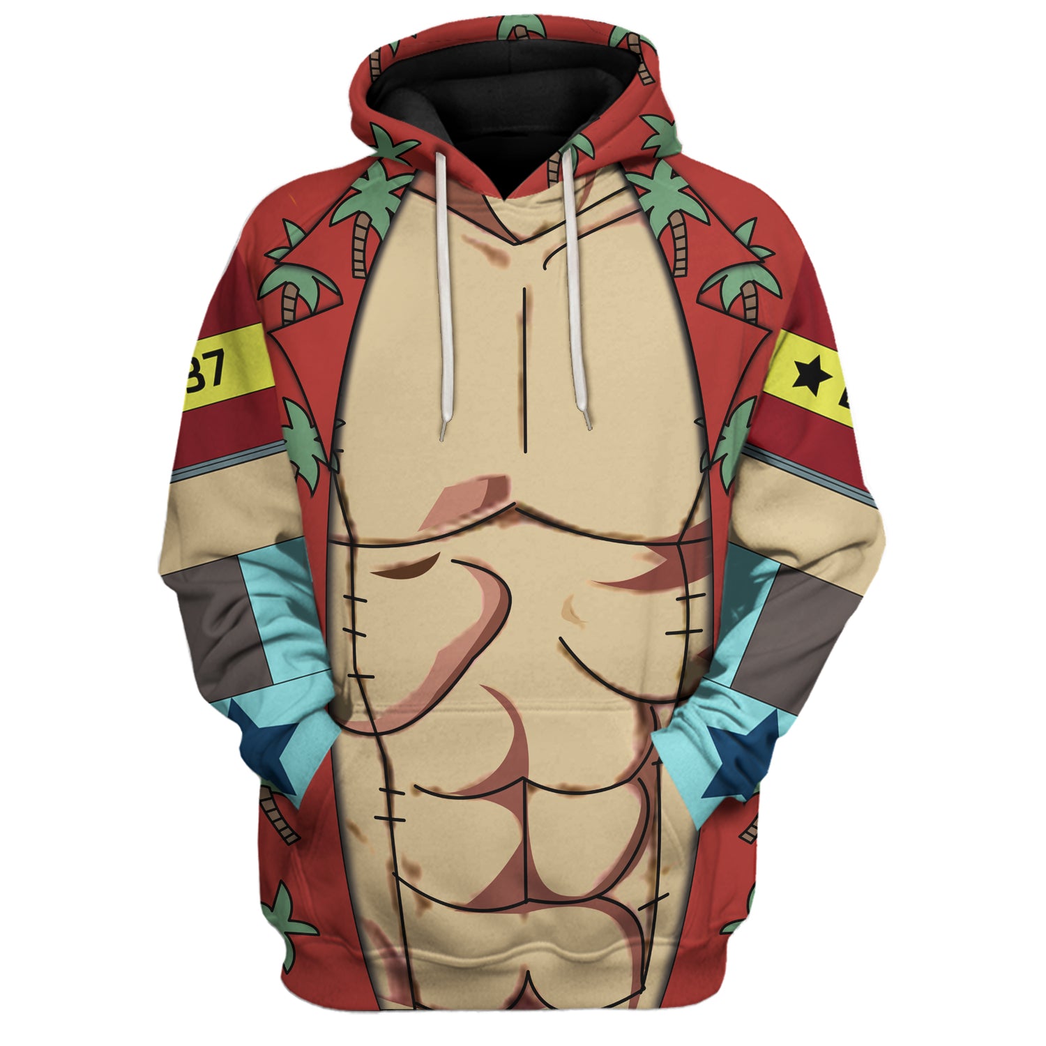 CustomsPig Franky Costumes Hoodie Sweatshirt T-shirt Tracksuit