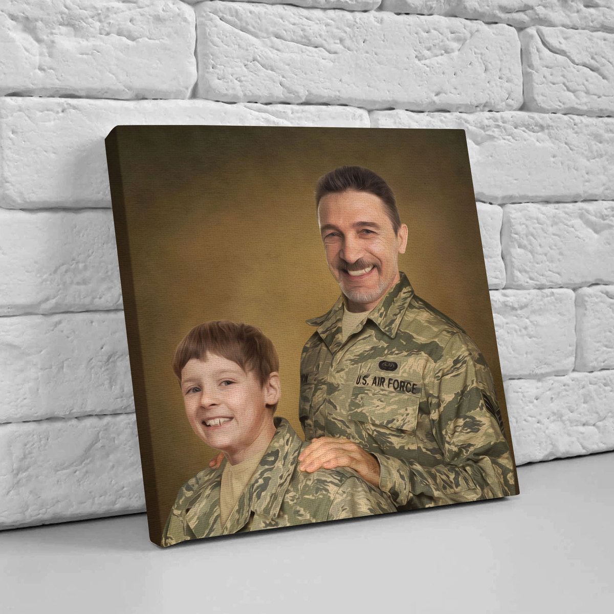 Personalized Canvas US Air Force Uniform