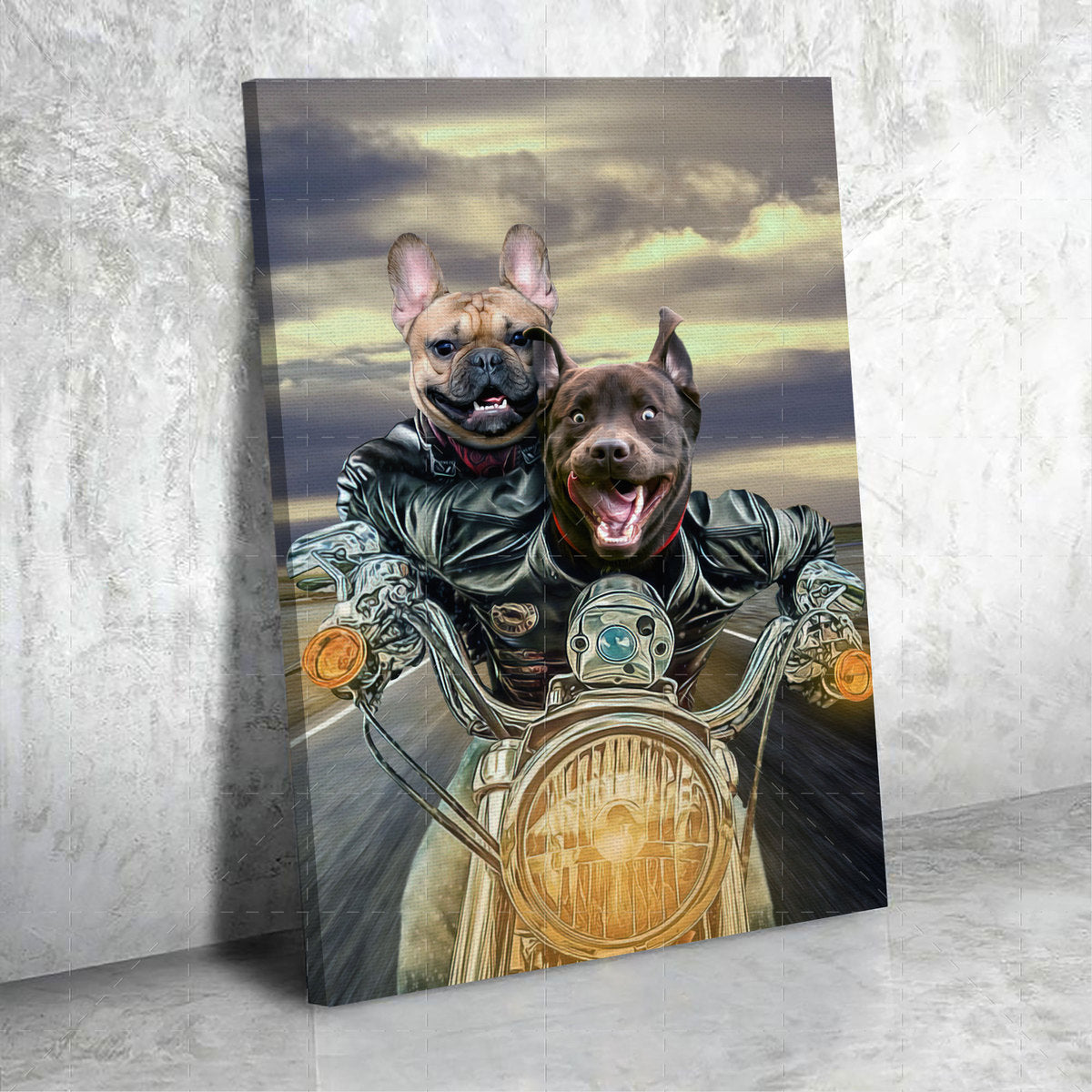 Harley Bikers - Custom Canvas