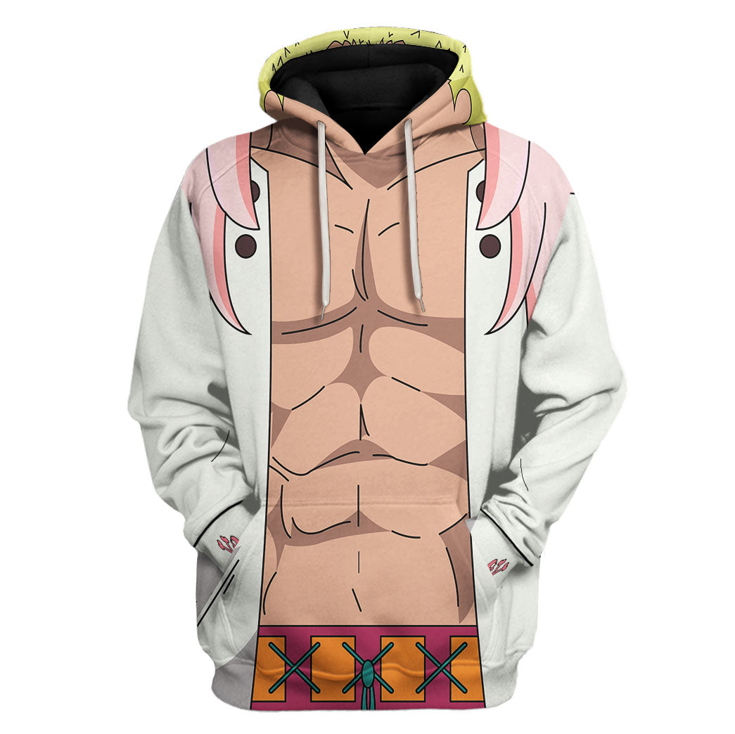 CustomsPig Donquixote Doflamingo Costumes Hoodie Sweatshirt T-shirt Tracksuit