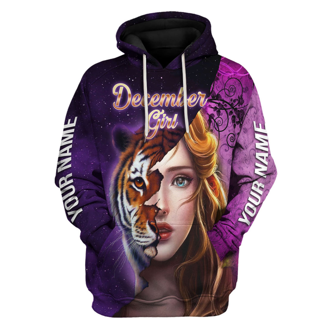 CustomsPig Personalized  Tops  As A December Girl All Over Printed