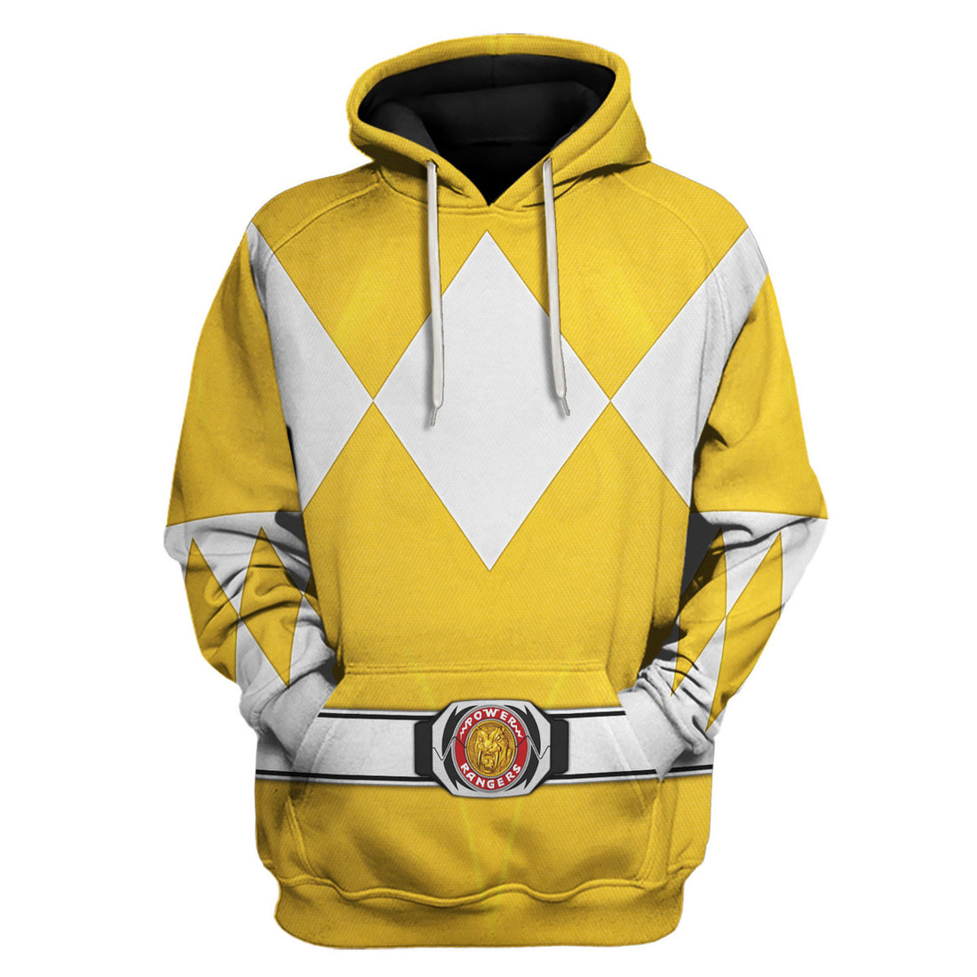 Yellow Ranger Mighty Morphin Power Rangers Cosplay Tracksuit