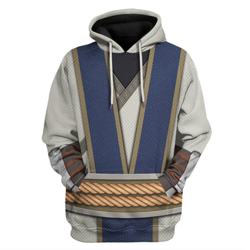 CustomsPig Raiden Mortal Kombat Costumes Hoodie Sweatshirt T-shirt Tracksuit