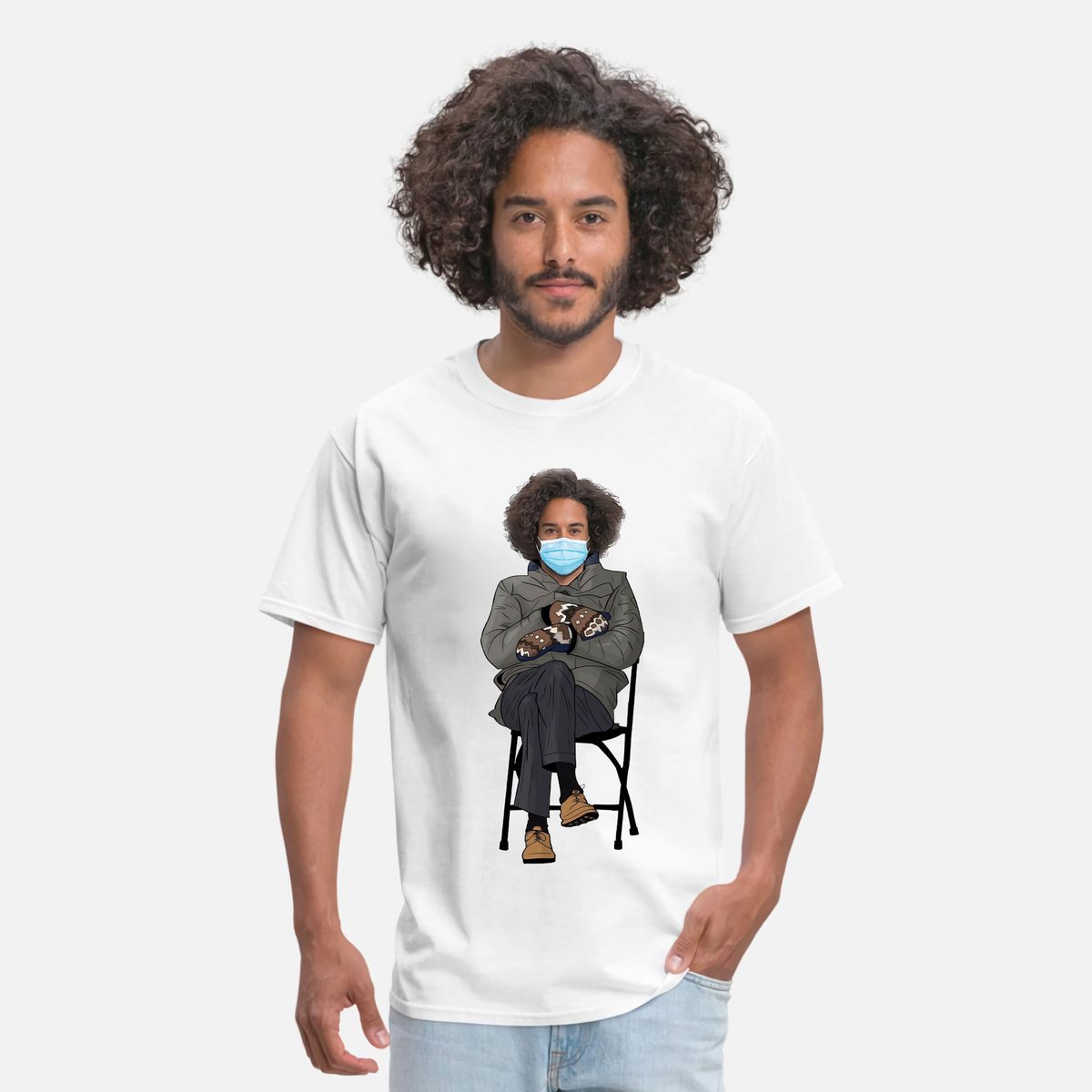 Customized Photos T-shirt Bernie Meme