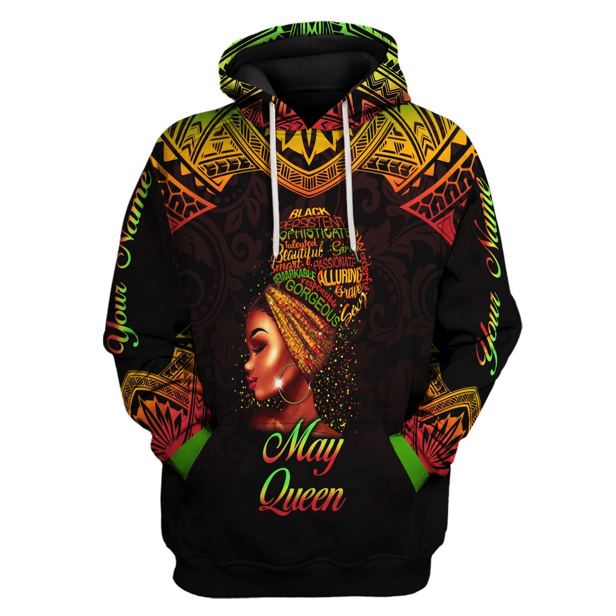 Personalized Tracksuit May Queen All Over Printed