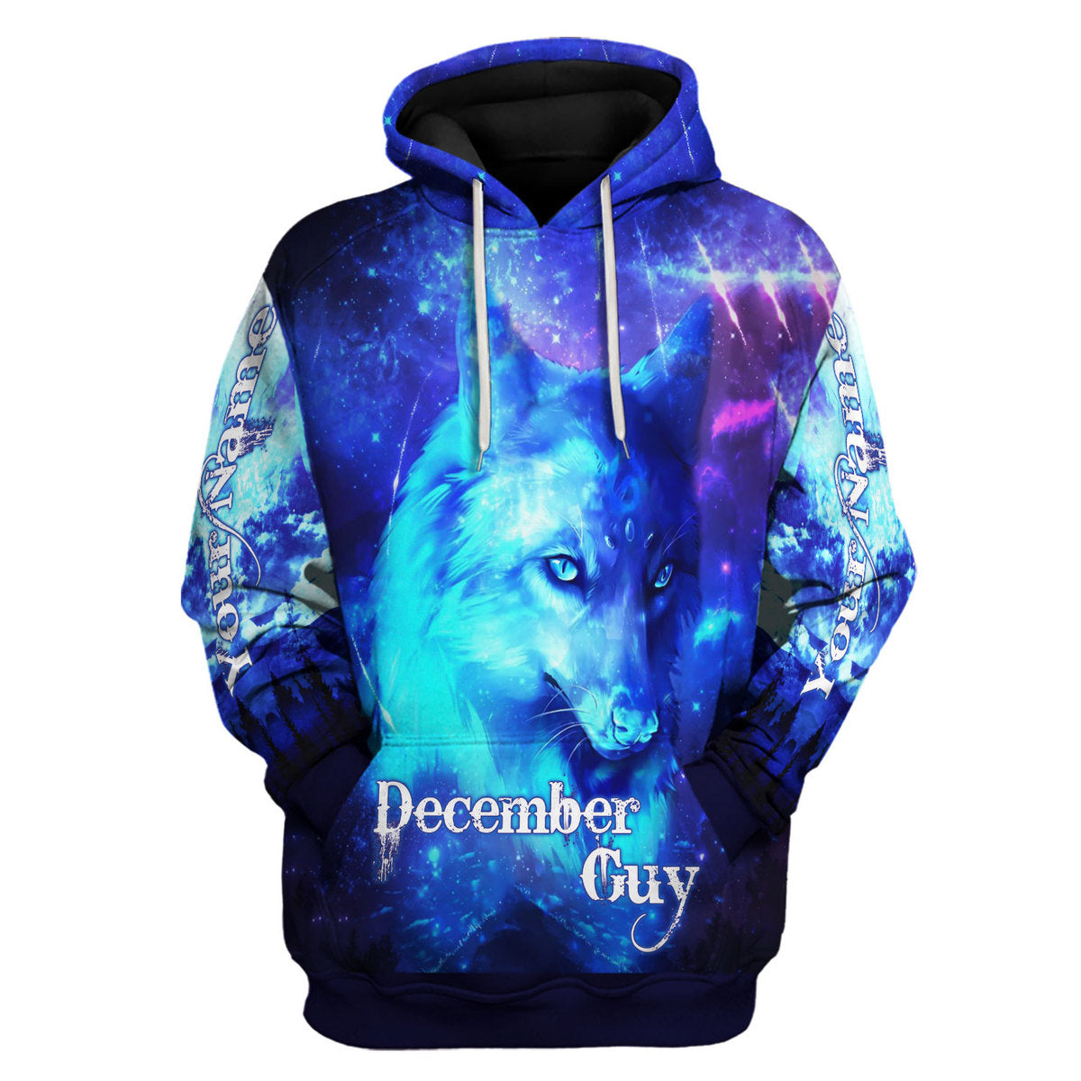 CustomsPig Personalized  Tops  December Guy All Over Printed