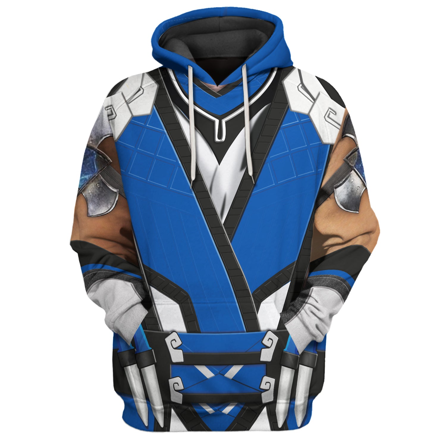 CustomsPig Mortal Kombat Sub Zero (2019) Costumes Hoodie Sweatshirt T-shirt Tracksuit