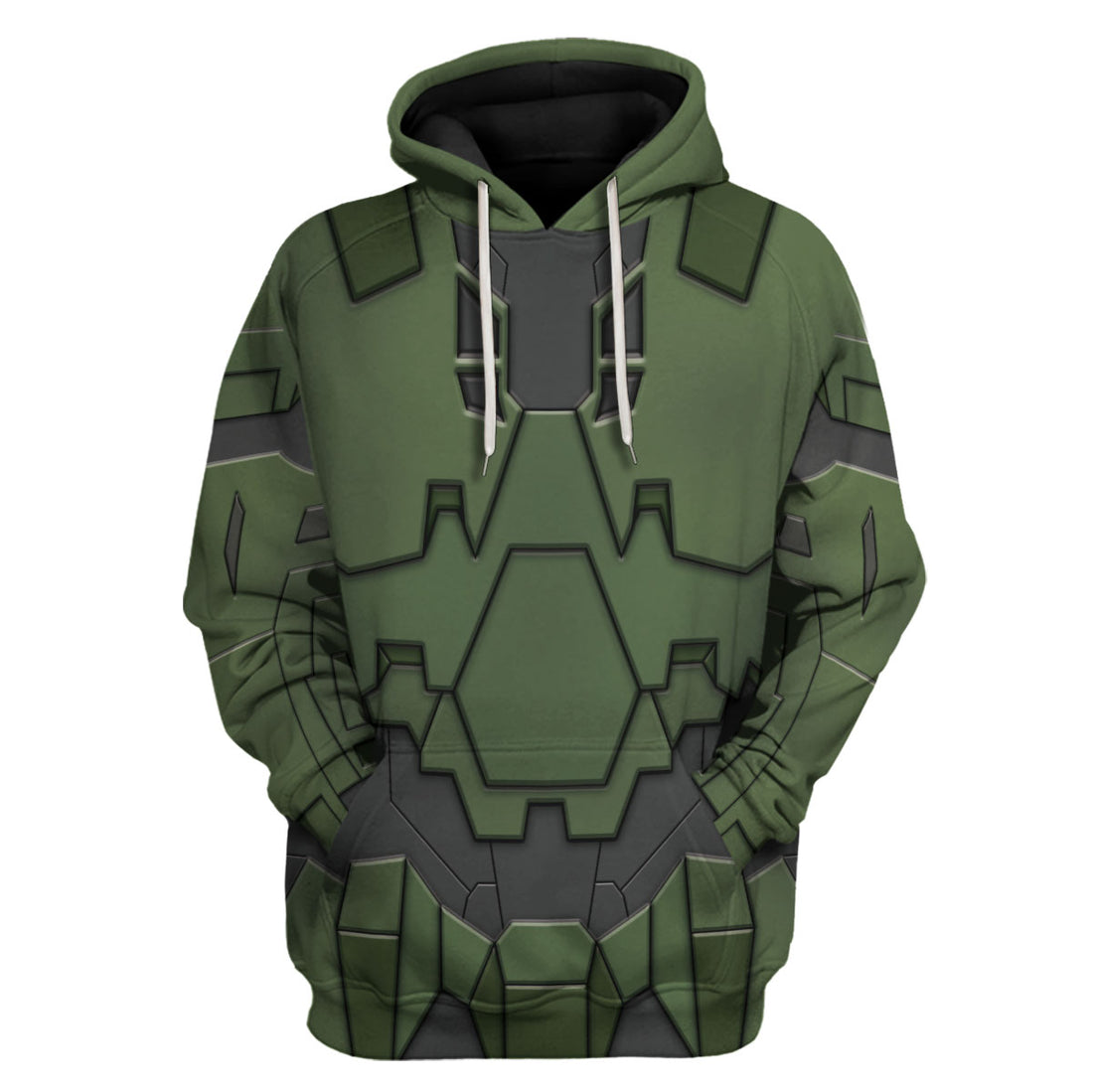 CustomsPig Master Chief Costumes Hoodie Sweatshirt T-Shirt Tracksuit