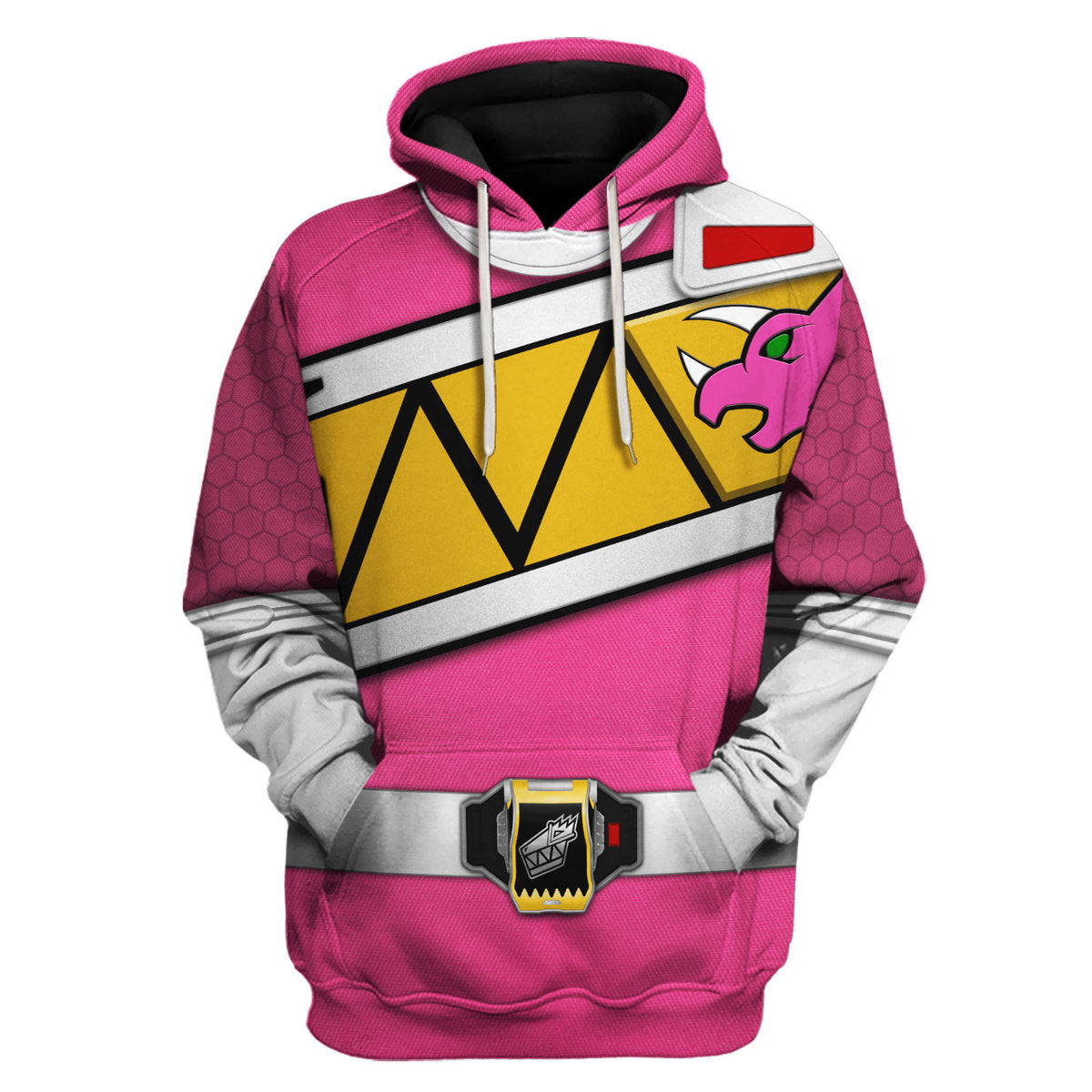 Pink Ranger of the Dino Charge Rangers Cosplay Tracksuit