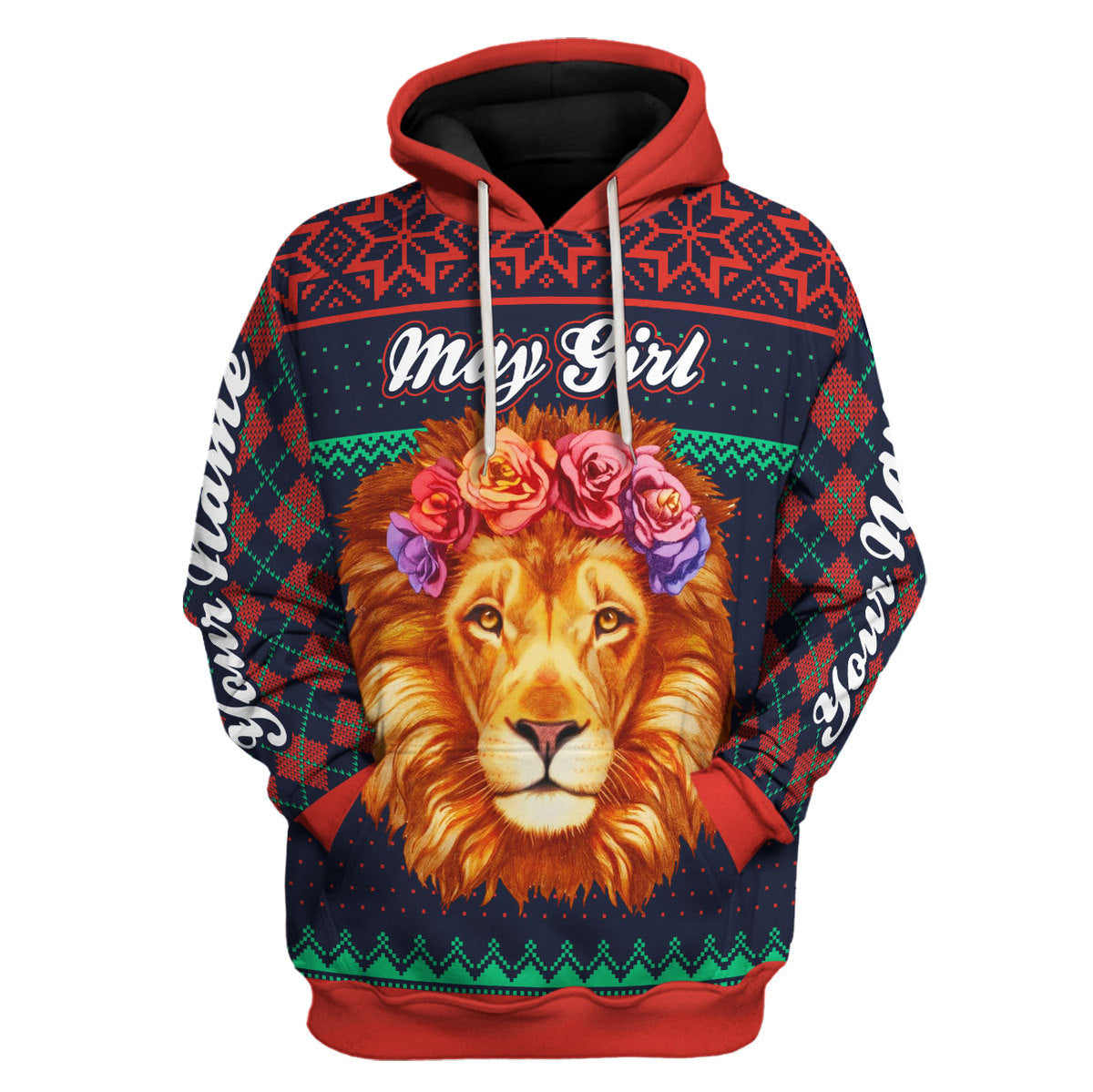 CustomsPig Personalized Tops May Girl All Over Printed