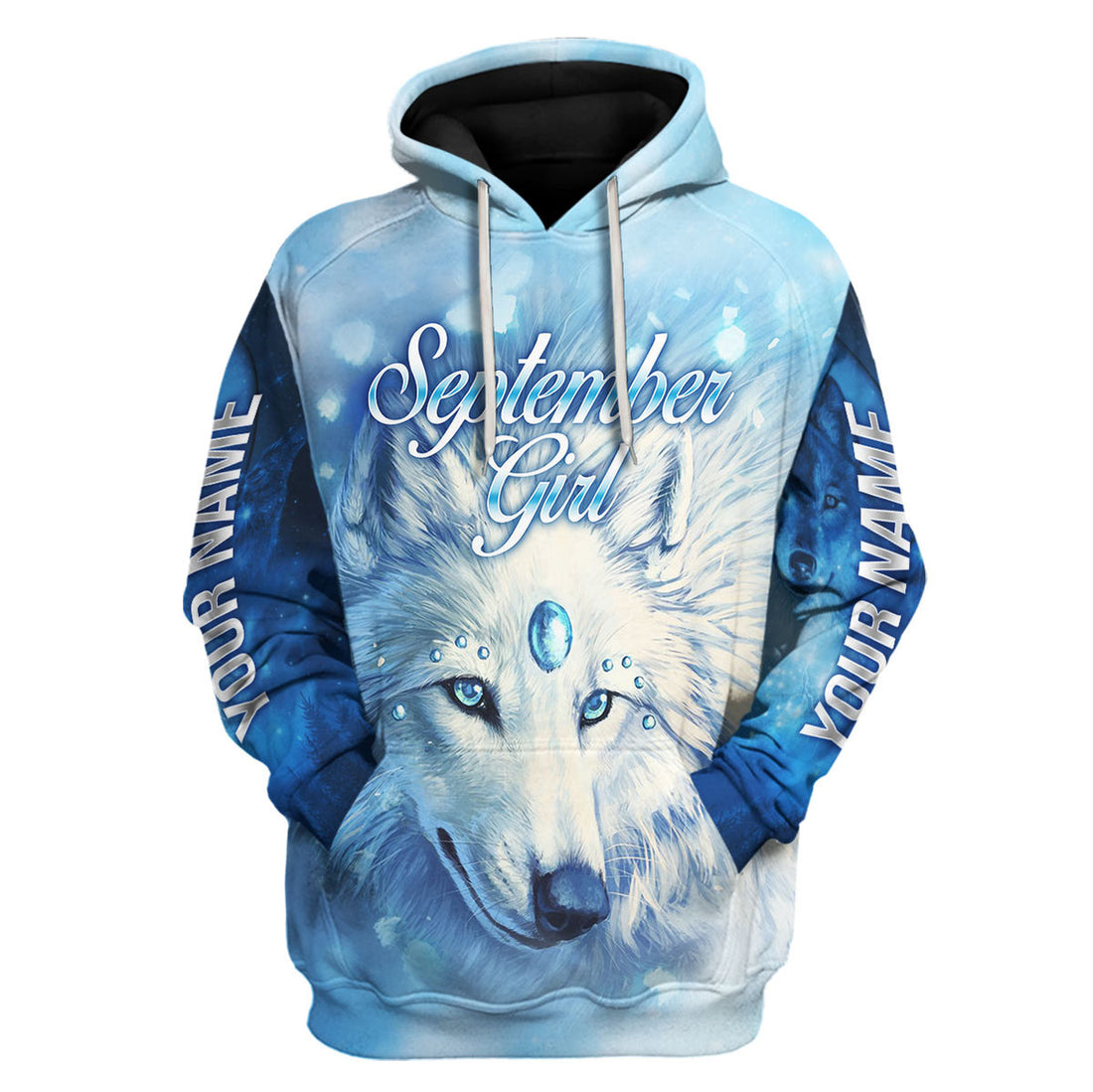 CustomsPig Personalized Tops September Girl All Over Printed