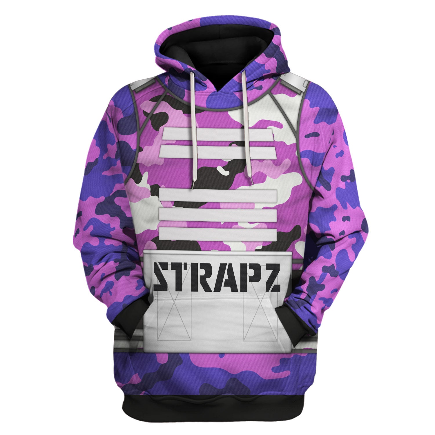 CustomsPig Purple Troop Outfit GTA Costumes Hoodie Sweatshirt T-shirt Tracksuit