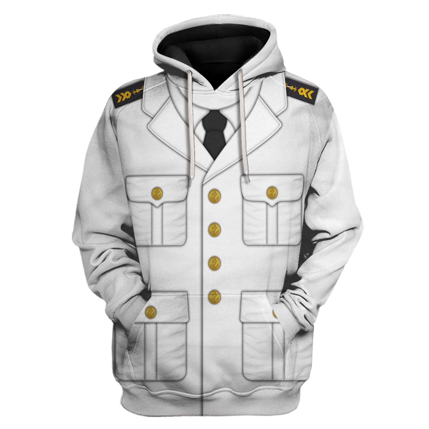 Summer Service Suit Hoodie Pullover Sweatshirt Tracksuit