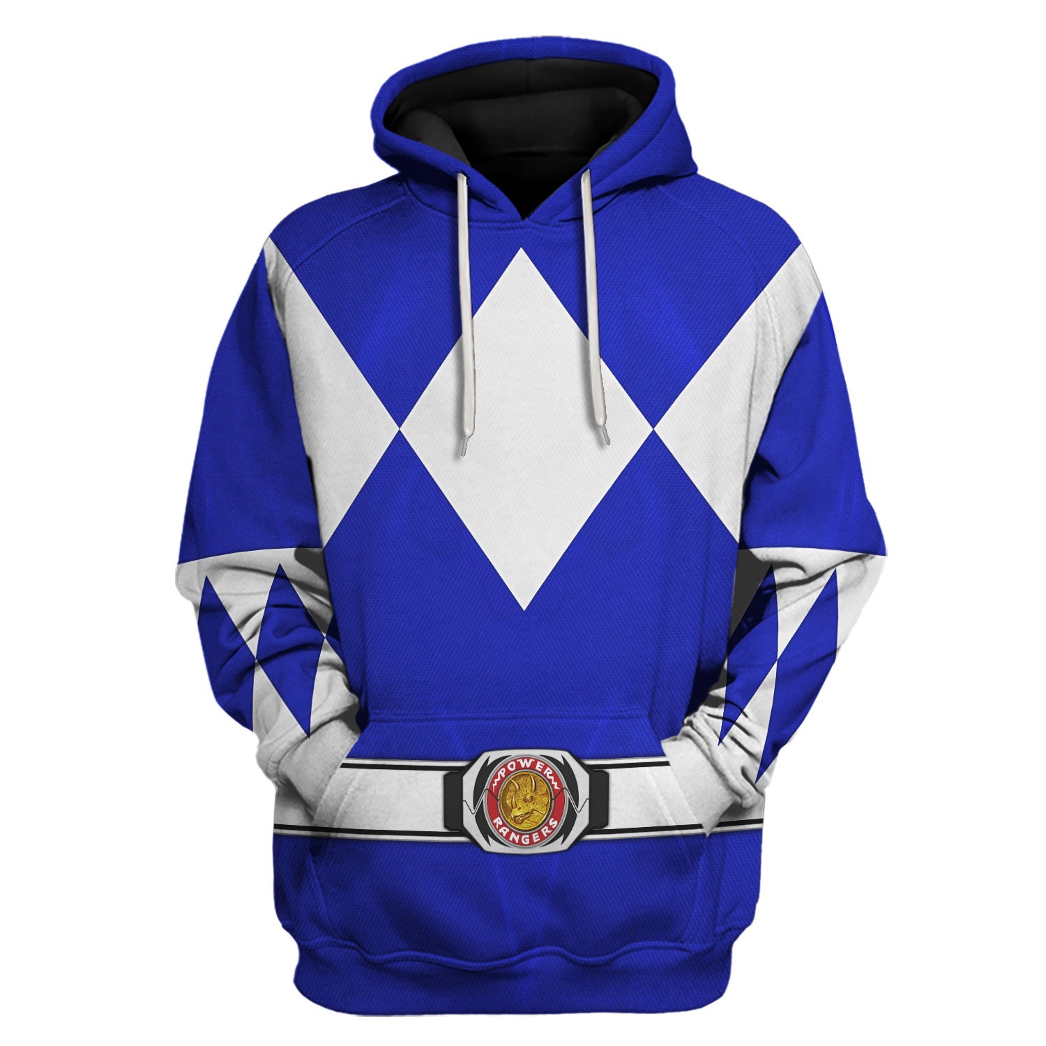 Blue Ranger Mighty Morphin Power Rangers Cosplay Tracksuit