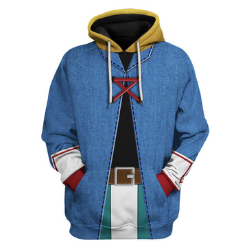 CustomsPig Vivi Costumes Hoodie Sweatshirt T-shirt Tracksuit