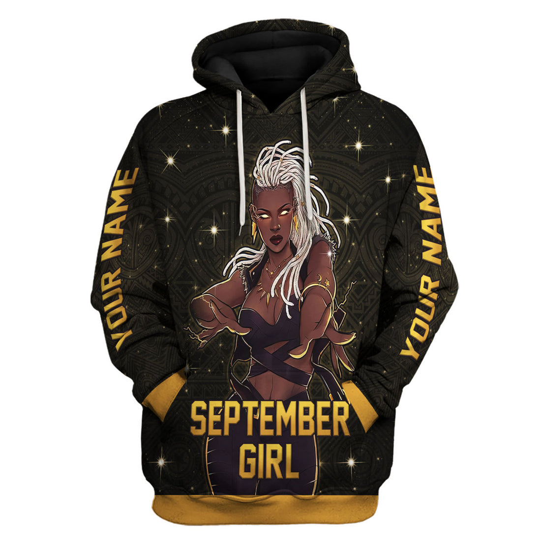 Customspig Personalized Tops September Girl All Over Printed