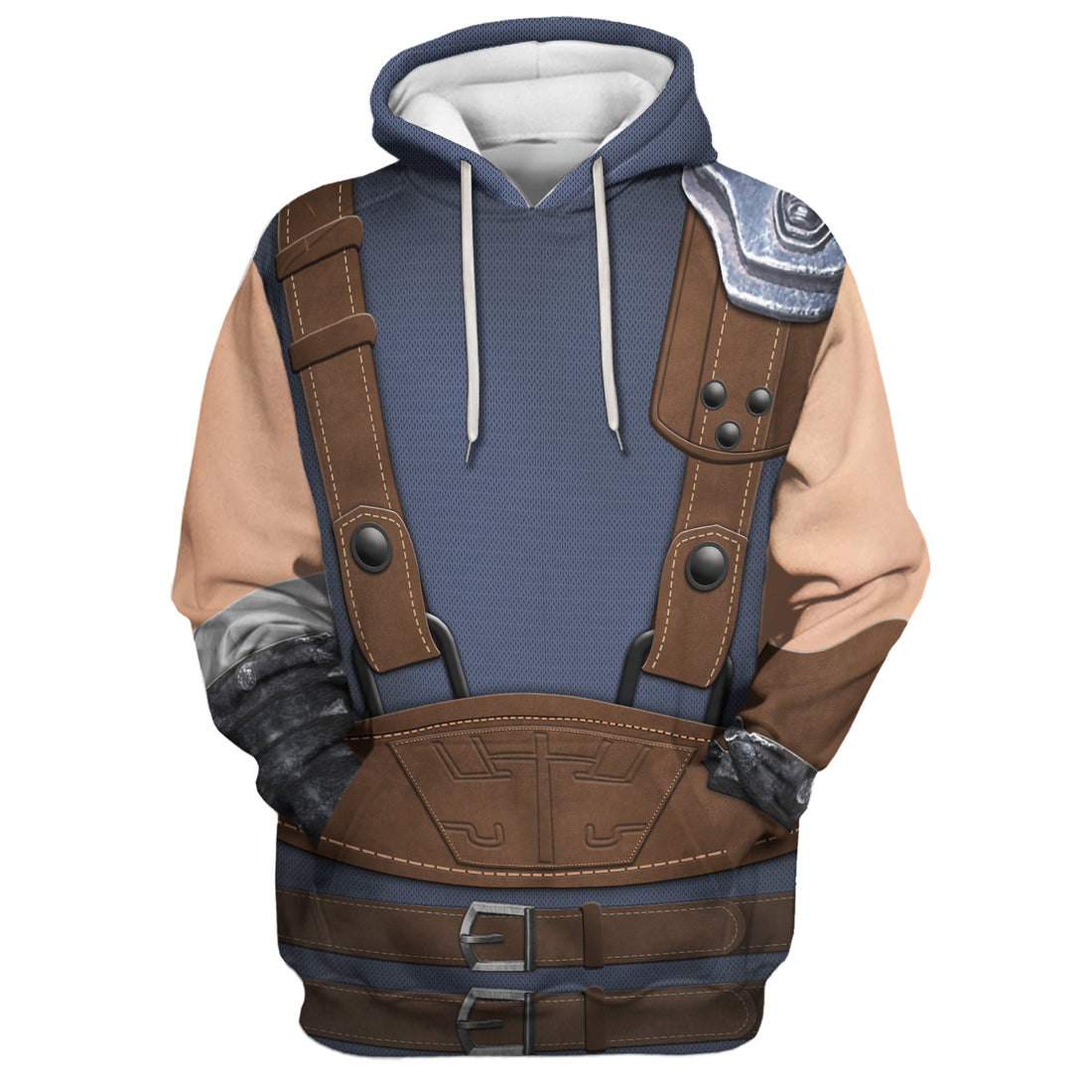 CustomsPig Cloud Strife Costumes Hoodie Sweatshirt T-shirt Tracksuit
