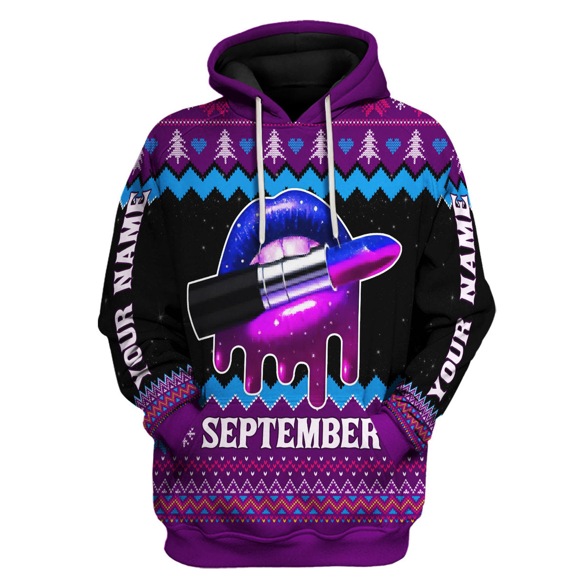 CustomsPig Personalized Tops September Girl All Over Printed