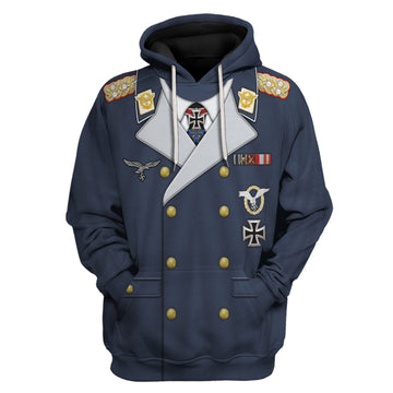 Ernst Udet German Pilot WWI WWII Hoodie Pullover Sweatshirt Tracksuit