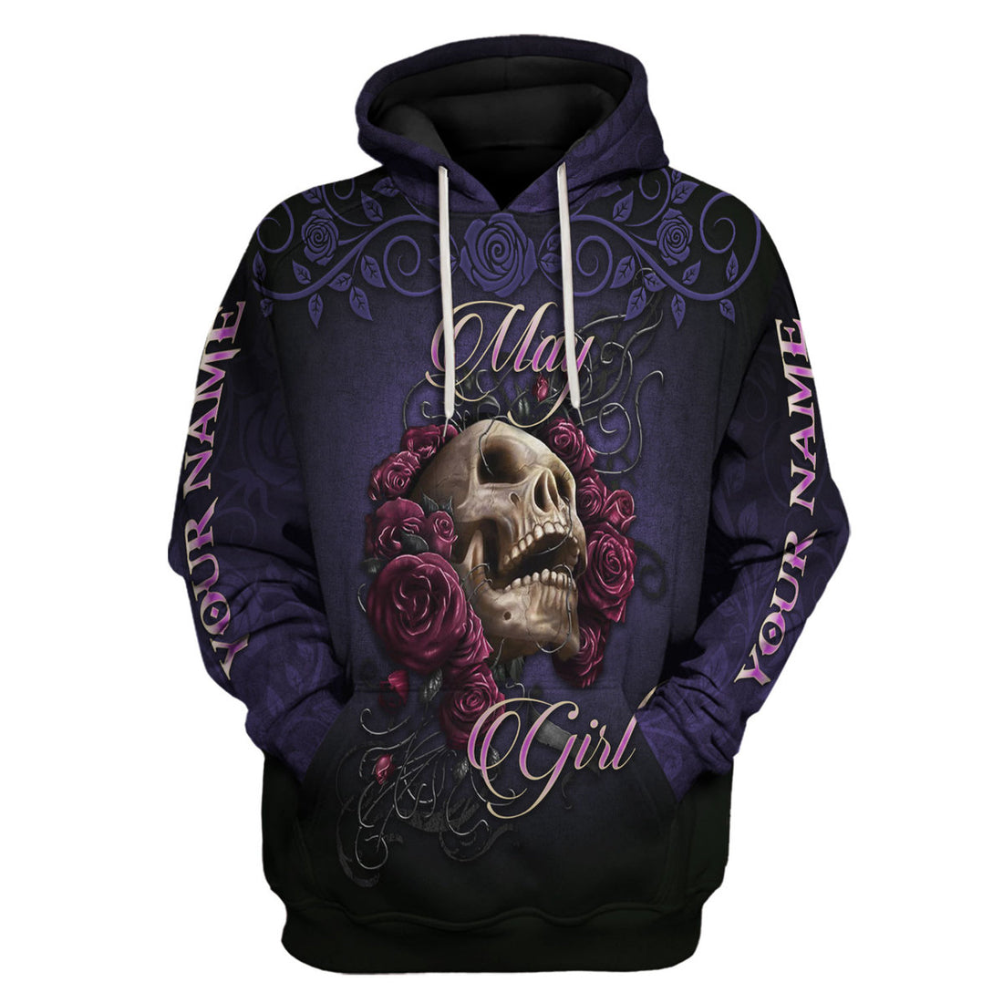 CustomsPig Personalized Tops I'm A May Girl All Over Printed