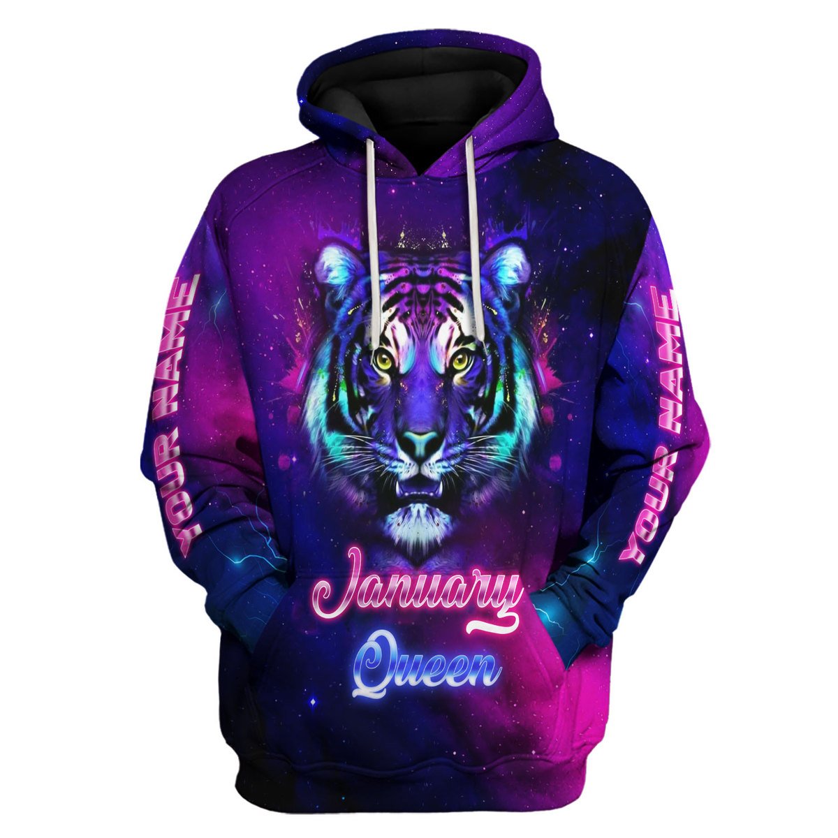 Personalized Tracksuit January Queen All Over Printed