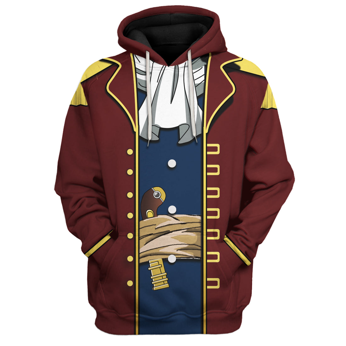 CustomsPig Gol D. Roger Costumes Hoodie Sweatshirt T-shirt Tracksuit