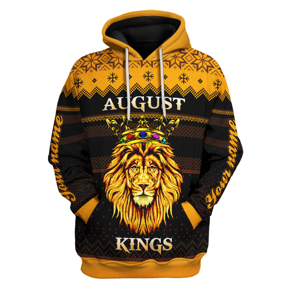 CustomsPig Personalized Tops August Guy All Over Printed