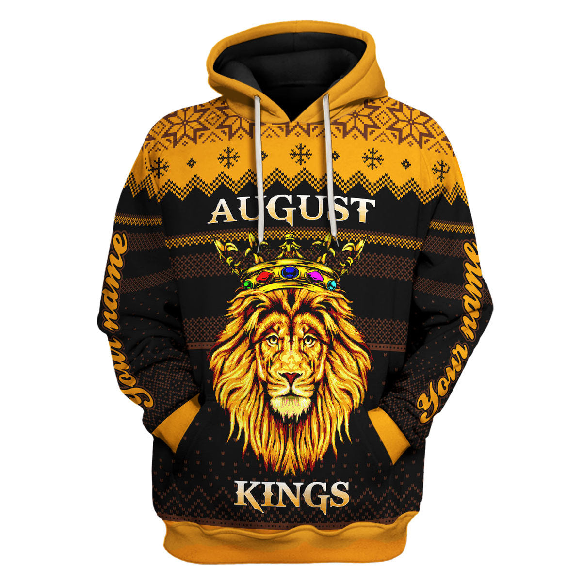 CustomsPig Personalized Tops August Guy All Over Printed