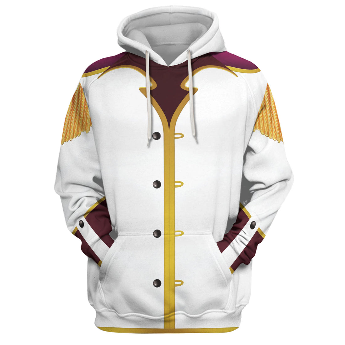 CustomsPig WhiteBeard Costumes Hoodie Sweatshirt T-shirt Tracksuit
